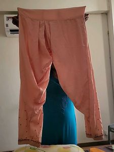 Embroidered Pink Dress