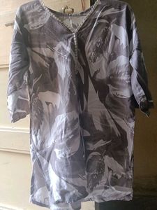 Patterned Tunic Top