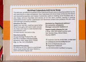 Richfeel Calendula Anti acne soap