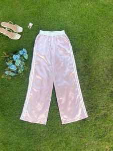 Pink Wide Track Pant