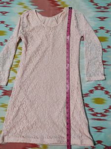 Baby Pink Short Dress