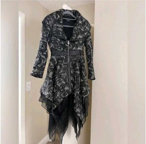 Bebe phnk rave gothic dress