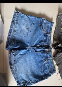 Super Combo Of 2 trendy Denim Shorts