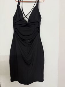 Black Bodycon Mini Dress