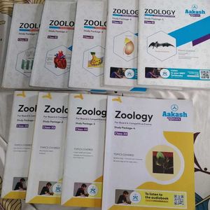 Aakash Zoology Modules(11th + 12th)