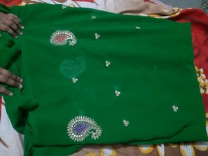 Beautiful Green Saree