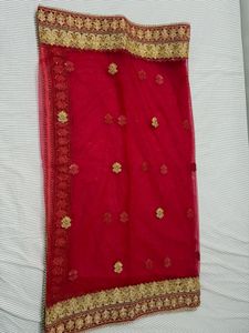 Heavy Bridal Lehnga With Blouse Duppata