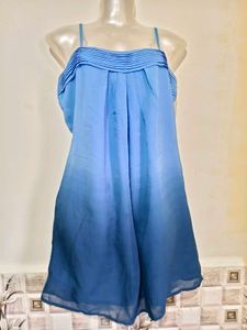 🎄Buy 1, Get 1 Free🎁M/ L Blue Umbre DressBlue