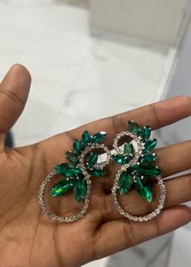 Emerald Green Earrings