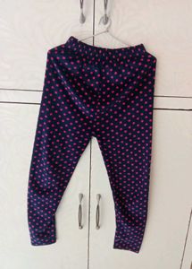 Polka Dot Woolen Trousers