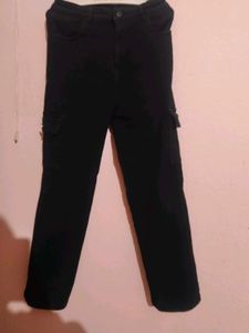 Black Cargo Pants