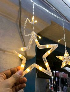 Star Curtain Lights for Festival Decoration
