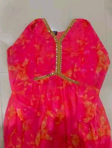 Gown Dupatta Set