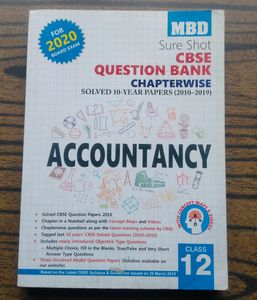 Accountancy Question Bank Class 12