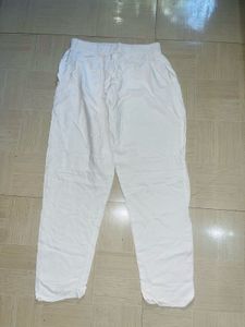 Elegant White &amp; Teal Embroidered Anarkali