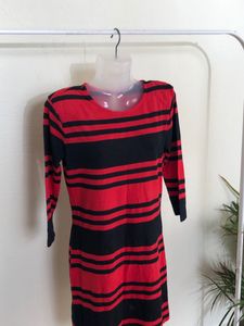 French Connection Red&amp;Blue Bodycon Dress(Women’s)