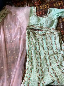 Mint Green Lehanga