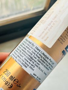 Hair Setting Spray