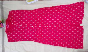 Pink Printed Dress