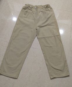 Korean High Waist Wide Leg Jeans