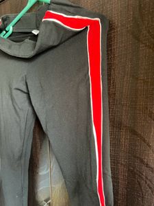 H&amp;M Pants - Varsity Red Strips