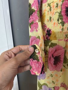 HQ Floral Print Maxi Dress