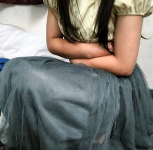 Long Net Skirt