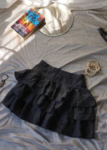 Y2k Polka Dots Skirt🖤🌸