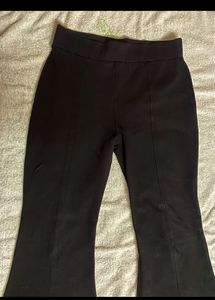 Black Bell Bottom Jeggings