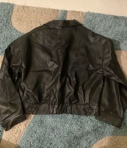 Black leather  Jacket