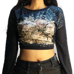 Y2K sequin pinterest top