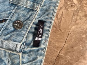 Wide Leg Torn Jeans