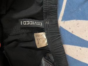 H&amp;M Black Parachute Pants