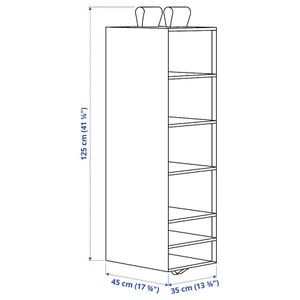 ❤️ Foldable Storage with 6 compartments ❤️