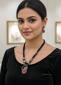 Red Stone Necklace