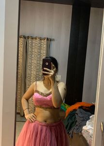 Pink Lehenga Choli Set🎀💖🦋