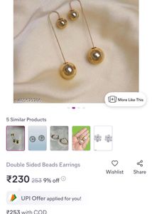 Set of THREE KOREAN EARRINGS🤩