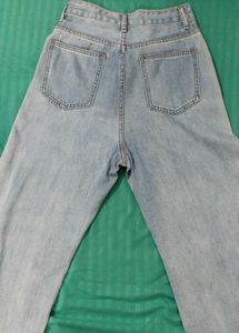 Light Wash Wide Leg Jeans