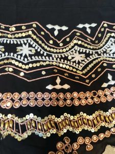 Embellished Black Ibiza Shorts