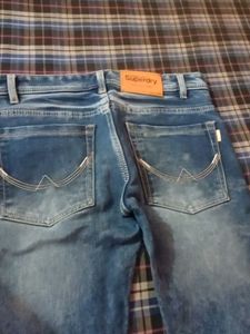 Stylish Blue Denim Jeans