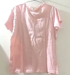 Woman Pink T Shirt