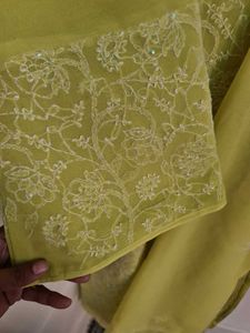 Beautiful Lakhnawi Shimar Full Work Stiched Suit