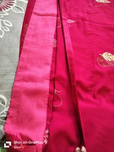 Rose Pink Saree