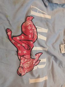 AMIRI Bunny Print Tee - Light Blue