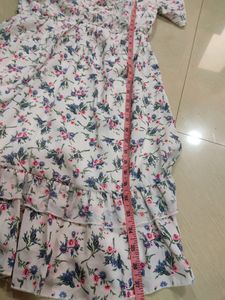 Branded White Flora Birthday Dress