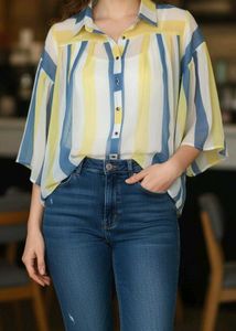 Striped Button-Down shirt