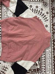 H&amp;M Color Block Pullover Sweatshirt