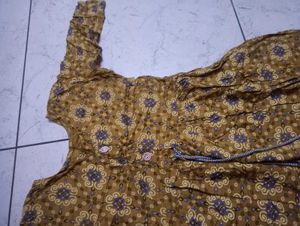 Reyon anarkali kurti