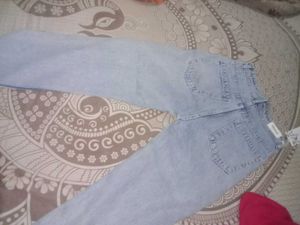 Light Wash Wide Leg Jeans