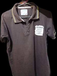 A-one Collar Tshirt For Men Size M